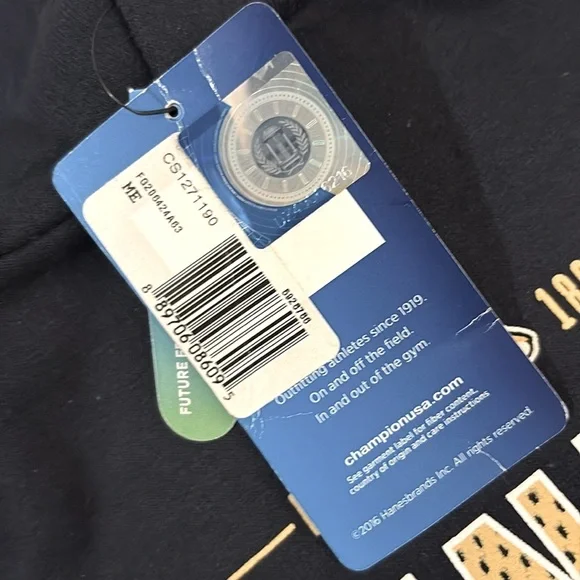 NWT [Champion] Montana State Bobcats NCAA Fleece Hoodie Sweatshirt Youth M (7-8) - Picture 9 of 9